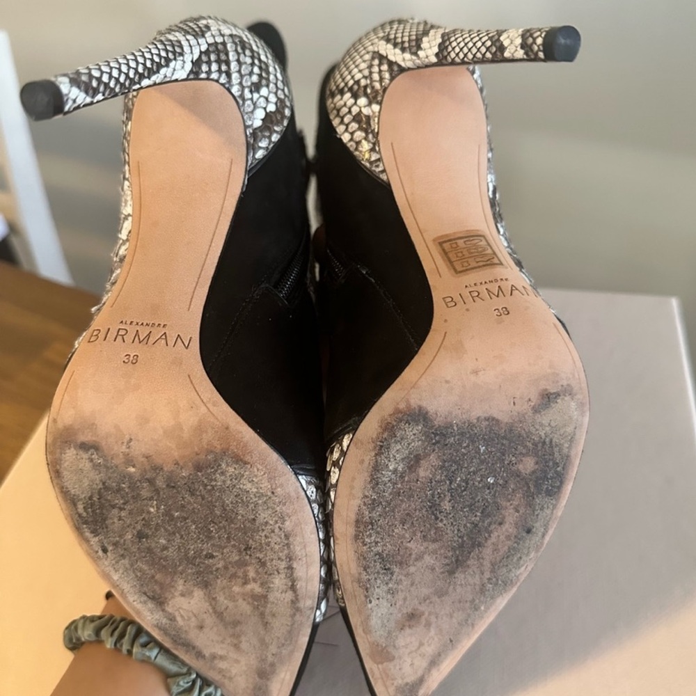 Alexandre Birman Python Evie Boots - image 7